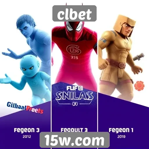 Evolução dos jogos disponíveis no clbet